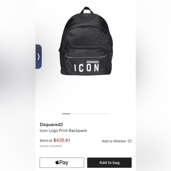 Dsquared2 backpack unisex from Farfetch - Picture 15 of 15